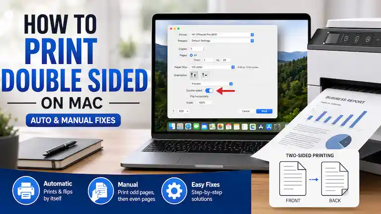 How to Print Double Sided on Mac (Auto & Manual Fixes)